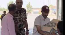 منطلق إنساني.. الجمارك توزع الماء على مسافري حدود جابر - فيديو