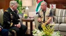 الملك يستقبل رئيس هيئة الأركان المشتركة للجيش الأمريكي