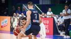 خسارة منتخب السلة من نظيره اليوناني في كأس العالم بنتيجة ٩٢ - ٧١