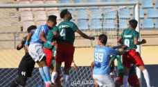 الوحدات والفيصلي يتعادلان ٢-٢ في دوري سن١٩