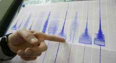 "الزلازل الأردني" يسجل هزة أرضية جنوب بحيرة طبريا الأربعاء