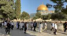 مستوطنون يقتحمون الأقصى بحماية قوات الاحتلال