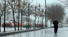 حالة الطقس بالأردن وأمطار على بعض المناطق وأجواء باردة.. فيديو