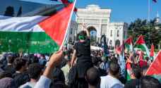 تحرك شعبي في إسطنبول تضامنًا مع أهل غزة وتنديدًا بجرائم الاحتلال - فيديو وصور