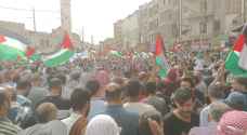 مسيرات في عمان ومدن أردنية والضفة الغربية تنديدا بعدوان الاحتلال على غزة - فيديو