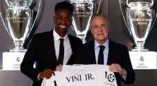 ريال مدريد يعلن تمديد عقد فينيسيوس جونيور