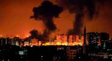 طيران الاحتلال ينفذ أحزمة نارية ويشن قصفا عنيفا على مناطق متفرقة في قطاع غزة
