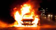 الأمن العام: القبض على شخصين أضرما النار بمركبة في الكرك
