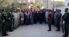 الأردنيون يشيعون جثمان الوكيل أول إياد النعيمي إلى مثواه الأخير في إربد