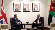 الصفدي يؤكد لنظيره البريطاني على ضرورة وقف العدوان