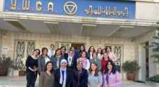 القيادات النسائية في الميثاق الوطني تزور جمعية الشابات المسيحية