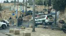 قوات الاحتلال تمنع الفلسطينيين من الوصول إلى المسجد الأقصى