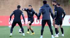 منتخب النشامى ينهي تدريباته في عمان ويغادر إلى باكستان صباح الثلاثاء