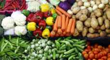 أسعار الخضار والفواكه في الأردن الأحد