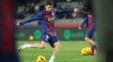 برشلونة يعلن قائمة اللاعبين لمباراة ريال مدريد في الدوري الإسباني