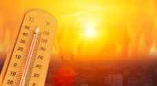 درجات الحرارة تلامس الـ٤٠ مئوية في بعض المناطق بالأردن بهذا الموعد