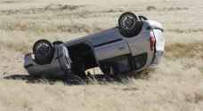 وفاة وإصابة إثر تدهور مركبة على طريق إربد عمان