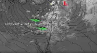 طقس العرب: اندفاع المزيد من الغيوم الماطرة نحو الأردن