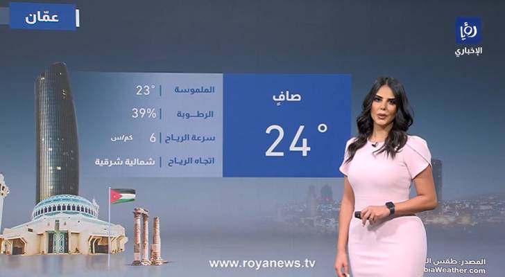 ارتفاع على درجات الحرارة في الأردن الأحد